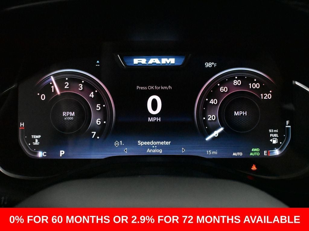 2026 RAM Ram 1500 RAM 1500 BIG HORN CREW CAB 4X4 5'7' BOX