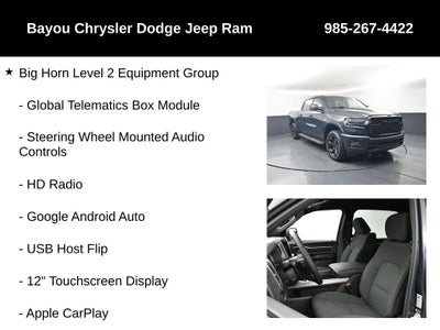 2026 RAM Ram 1500 RAM 1500 BIG HORN CREW CAB 4X4 5'7' BOX