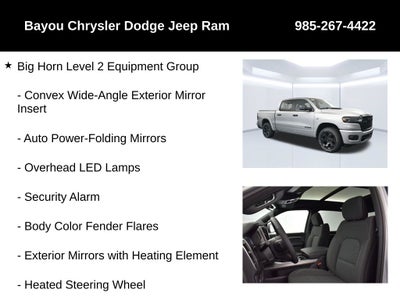 2026 RAM 1500 RAM 1500 BIG HORN CREW CAB 4X4 5'7' BOX
