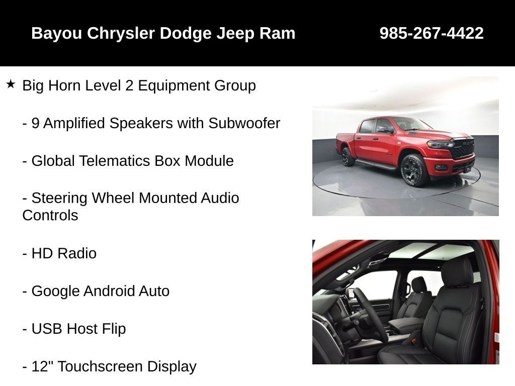 2026 RAM Ram 1500 RAM 1500 LONE STAR CREW CAB 4X4 5'7' BOX