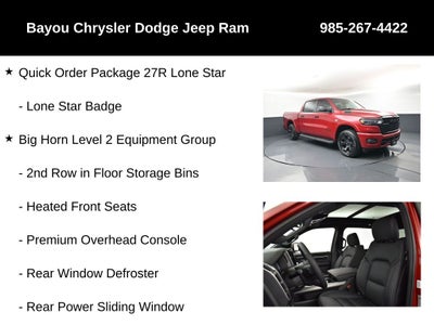 2026 RAM Ram 1500 RAM 1500 LONE STAR CREW CAB 4X4 5'7' BOX
