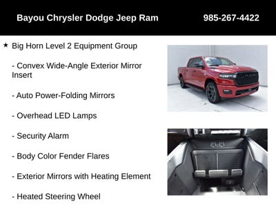 2026 RAM Ram 1500 RAM 1500 BIG HORN CREW CAB 4X4 5'7' BOX