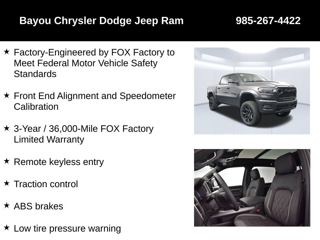 2026 RAM 1500 Big Horn Crew Cab 4x4 5'7' Box