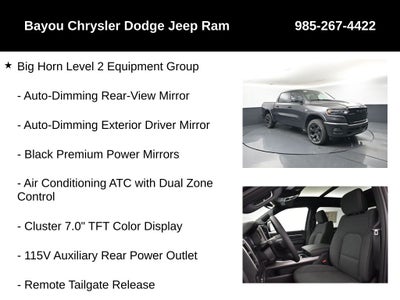 2026 RAM Ram 1500 RAM 1500 BIG HORN CREW CAB 4X4 5'7' BOX