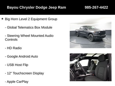 2026 RAM Ram 1500 RAM 1500 BIG HORN CREW CAB 4X4 5'7' BOX