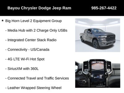 2026 RAM 1500 RAM 1500 BIG HORN CREW CAB 4X4 5'7' BOX