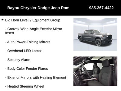 2026 RAM 1500 RAM 1500 BIG HORN CREW CAB 4X4 5'7' BOX
