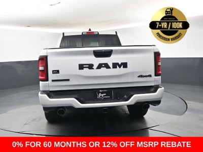 2026 RAM Ram 1500 RAM 1500 BIG HORN CREW CAB 4X4 5'7' BOX
