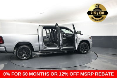 2026 RAM 1500 RAM 1500 BIG HORN CREW CAB 4X4 5'7' BOX