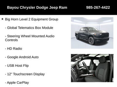 2026 RAM 1500 RAM 1500 BIG HORN CREW CAB 4X4 5'7' BOX