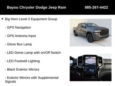 2026 RAM Ram 1500 RAM 1500 BIG HORN CREW CAB 4X4 5'7' BOX