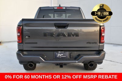 2026 RAM Ram 1500 RAM 1500 BIG HORN CREW CAB 4X4 5'7' BOX
