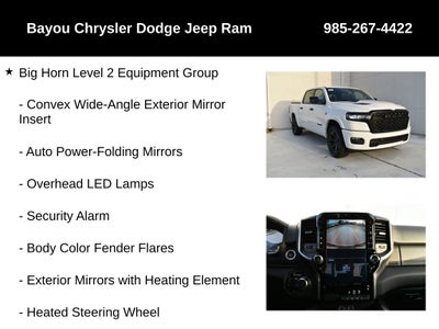 2026 RAM Ram 1500 RAM 1500 BIG HORN CREW CAB 4X4 5'7' BOX
