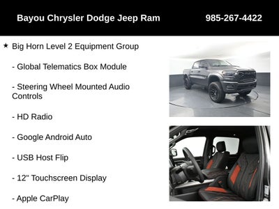 2026 RAM Ram 1500 RAM 1500 BIG HORN CREW CAB 4X4 5'7' BOX