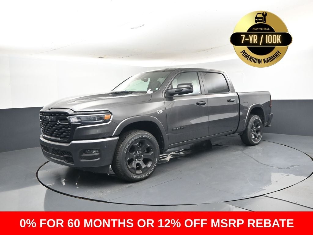 2026 RAM Ram 1500 RAM 1500 BIG HORN CREW CAB 4X4 5'7' BOX