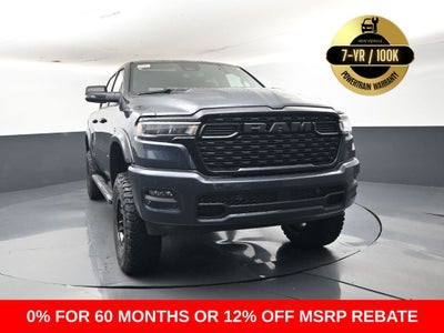 2026 RAM 1500 Big Horn Crew Cab 4x4 5'7' Box