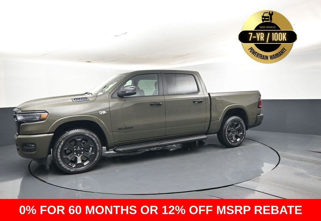 2026 RAM 1500 RAM 1500 BIG HORN CREW CAB 4X4 5'7' BOX