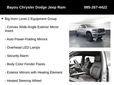 2026 RAM Ram 1500 RAM 1500 BIG HORN CREW CAB 4X4 5'7' BOX