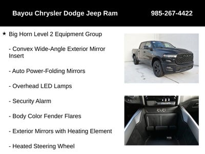 2026 RAM Ram 1500 RAM 1500 BIG HORN CREW CAB 4X4 5'7' BOX