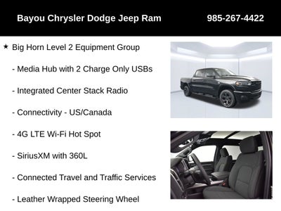 2026 RAM 1500 RAM 1500 BIG HORN CREW CAB 4X4 5'7' BOX