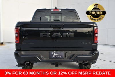 2026 RAM Ram 1500 RAM 1500 BIG HORN CREW CAB 4X4 5'7' BOX