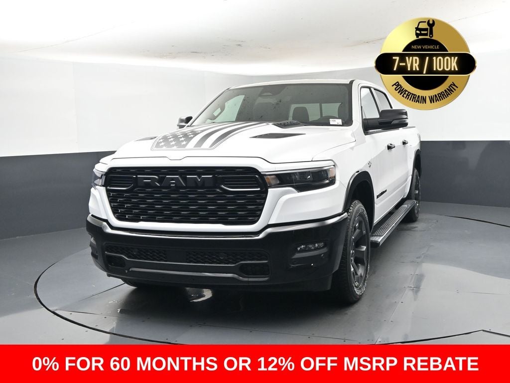 2026 RAM Ram 1500 RAM 1500 BIG HORN CREW CAB 4X4 5'7' BOX