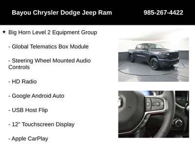 2026 RAM Ram 1500 RAM 1500 BIG HORN CREW CAB 4X4 5'7' BOX