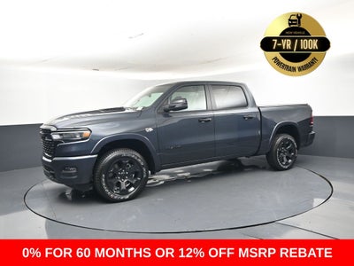 2026 RAM Ram 1500 RAM 1500 BIG HORN CREW CAB 4X4 5'7' BOX