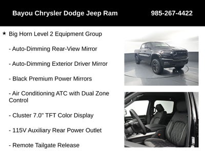 2026 RAM Ram 1500 RAM 1500 BIG HORN CREW CAB 4X4 5'7' BOX