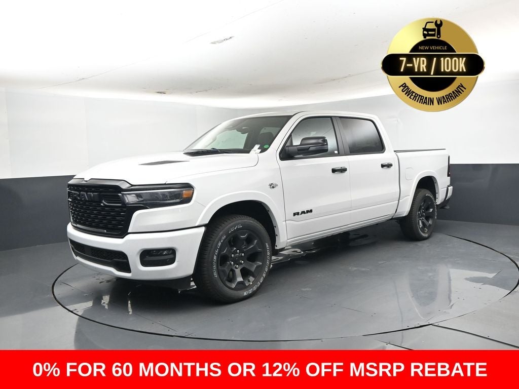 2026 RAM Ram 1500 RAM 1500 BIG HORN CREW CAB 4X4 5'7' BOX