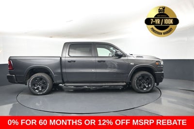 2026 RAM 1500 RAM 1500 BIG HORN CREW CAB 4X4 5'7' BOX