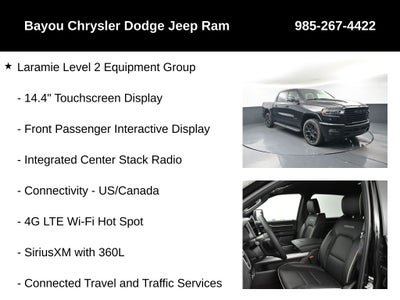 2026 RAM Ram 1500 RAM 1500 LARAMIE CREW CAB 4X4 5'7' BOX