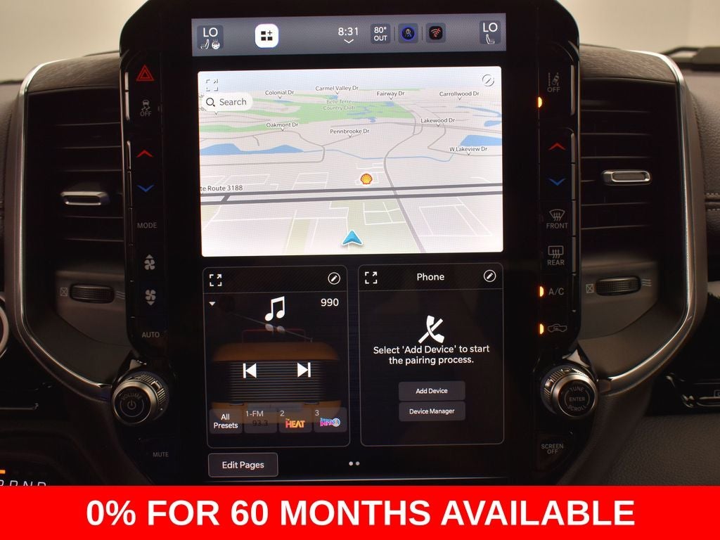 2026 RAM Ram 1500 RAM 1500 LARAMIE CREW CAB 4X4 5'7' BOX