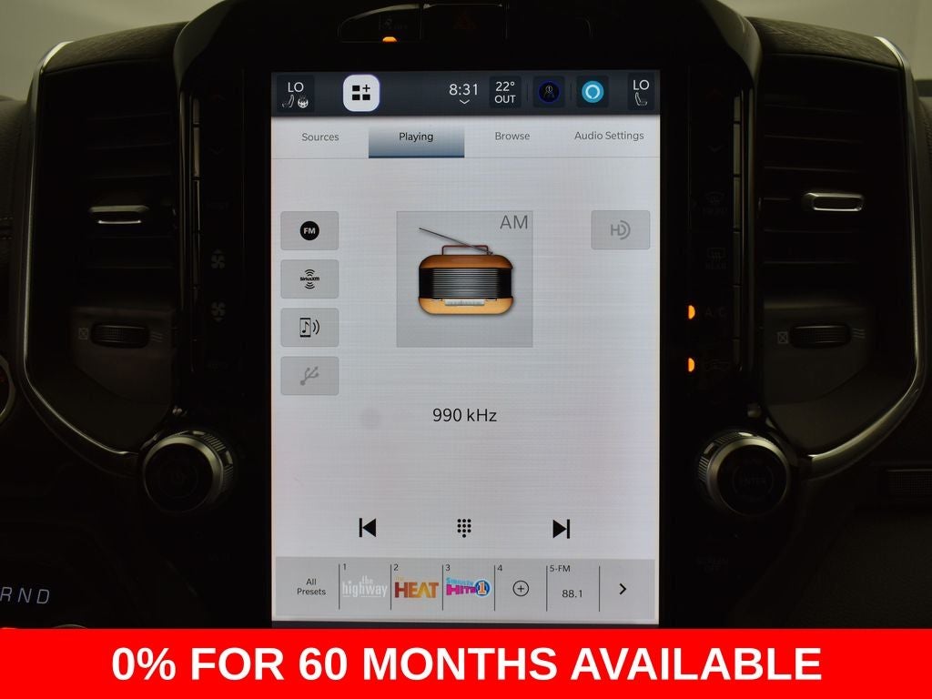 2026 RAM Ram 1500 RAM 1500 LARAMIE CREW CAB 4X4 5'7' BOX