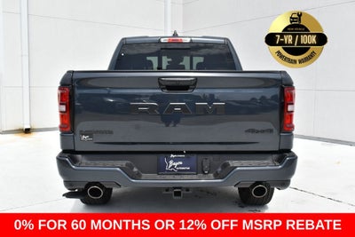 2026 RAM Ram 1500 RAM 1500 LARAMIE CREW CAB 4X4 5'7' BOX