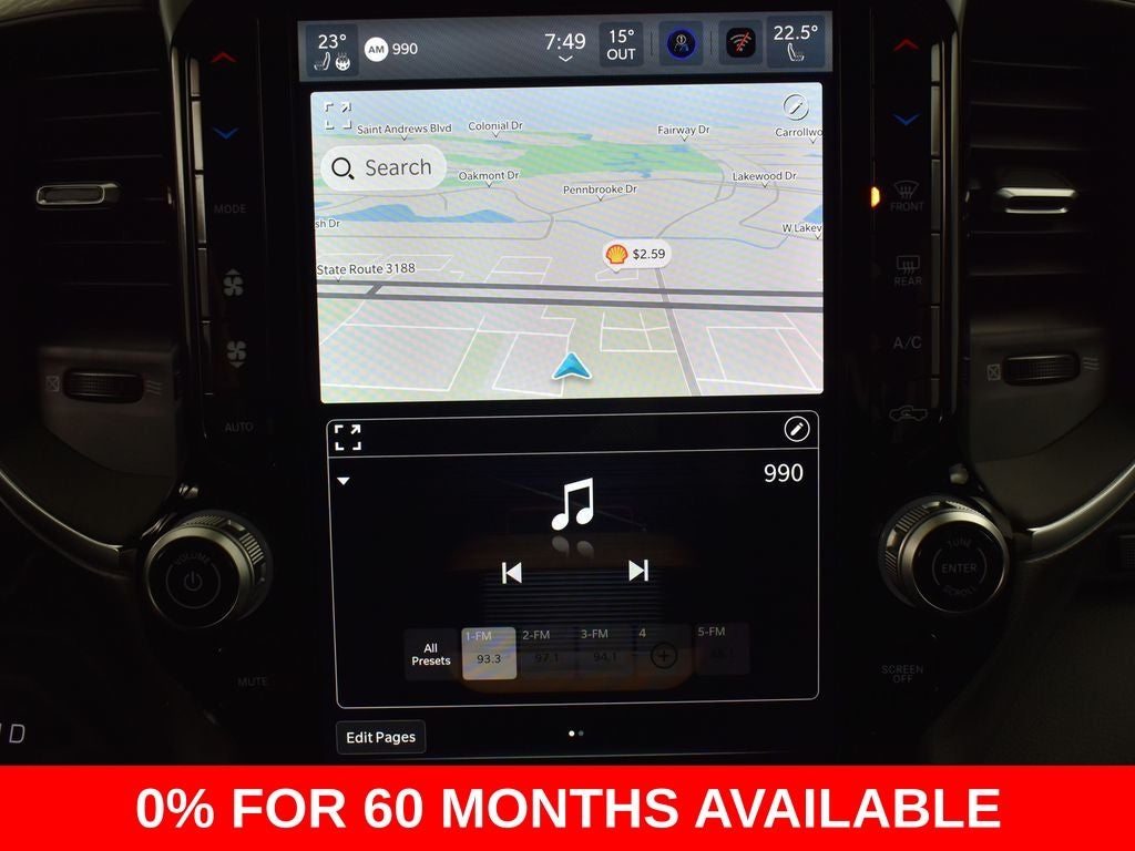 2026 RAM Ram 1500 RAM 1500 LARAMIE CREW CAB 4X4 5'7' BOX