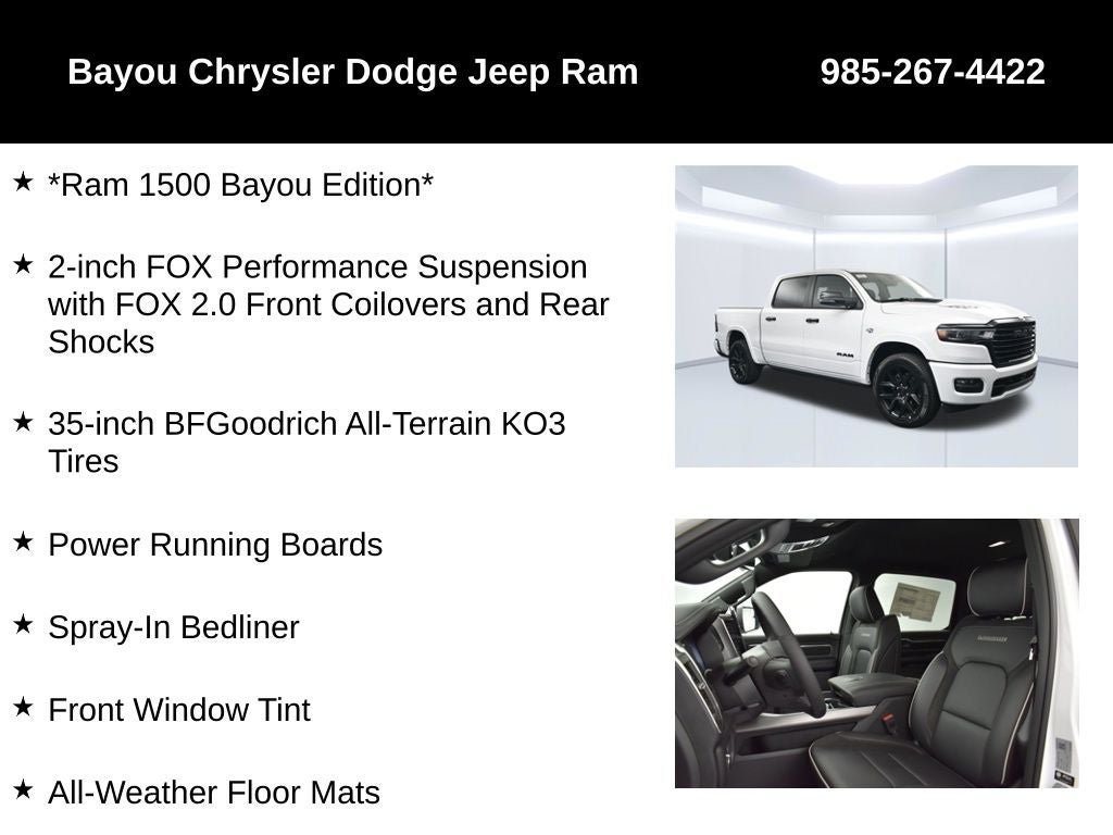 2026 RAM Ram 1500 RAM 1500 LARAMIE CREW CAB 4X4 5'7' BOX