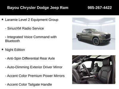 2026 RAM Ram 1500 RAM 1500 LARAMIE CREW CAB 4X4 5'7' BOX