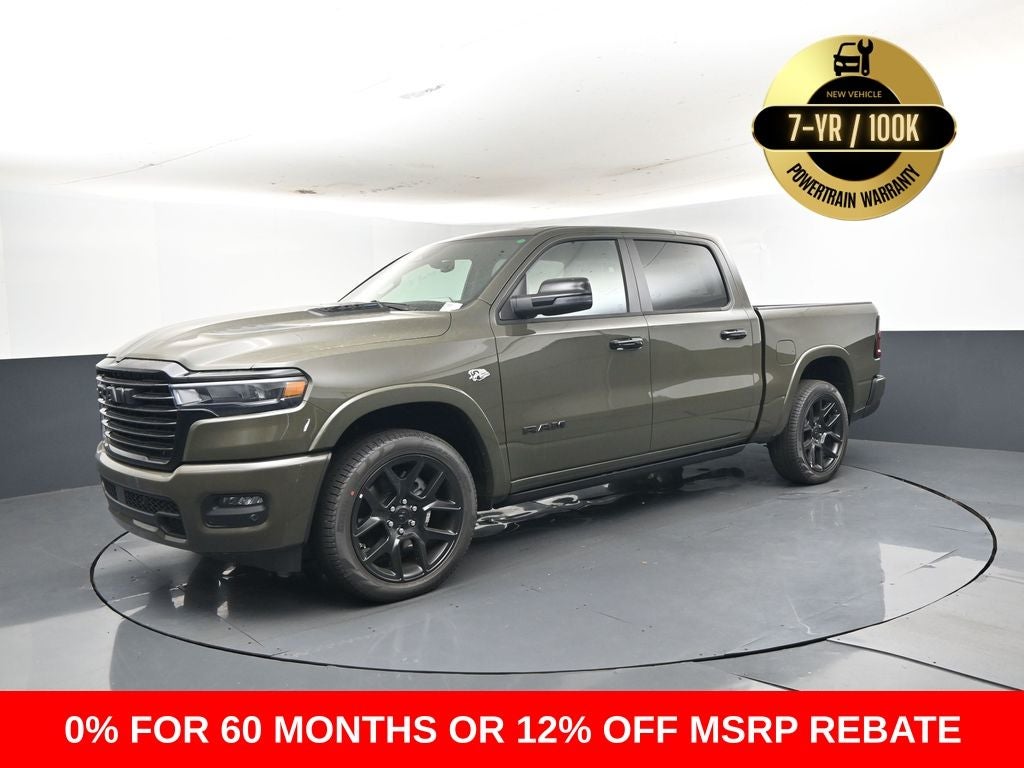 2026 RAM Ram 1500 RAM 1500 LARAMIE CREW CAB 4X4 5'7' BOX