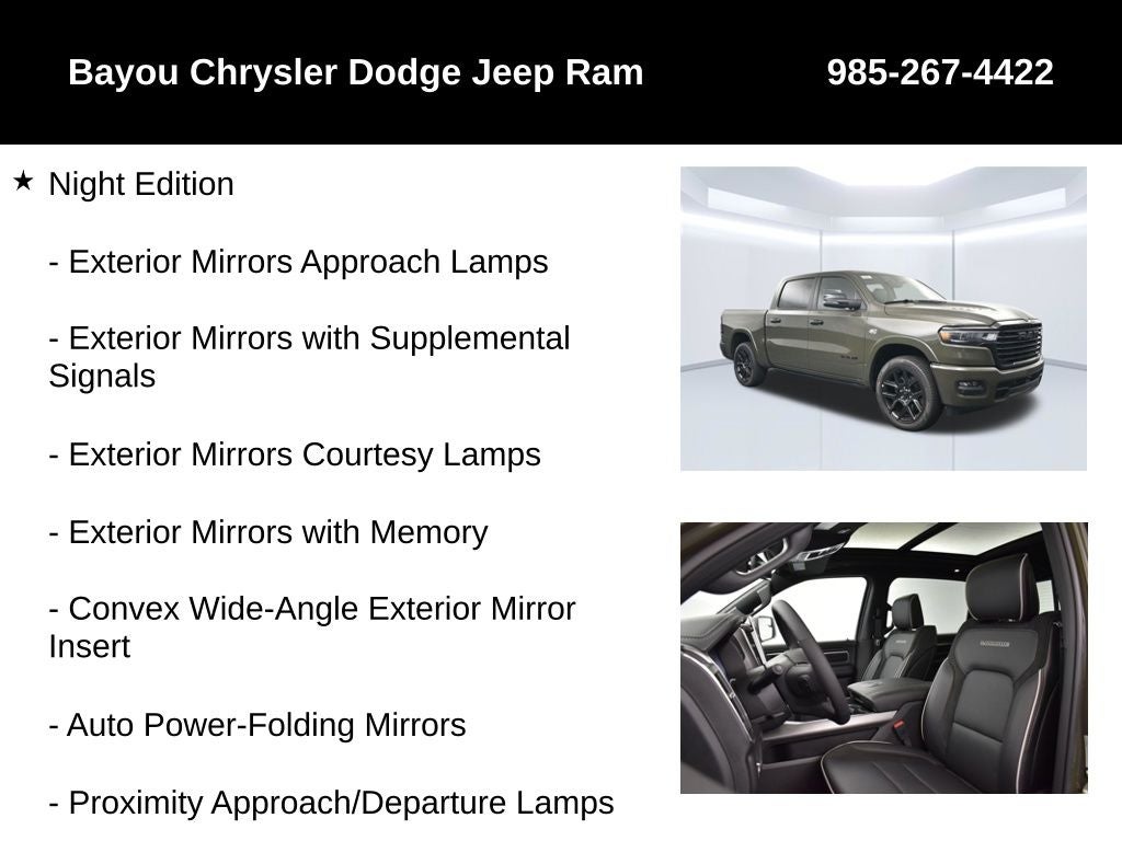 2026 RAM Ram 1500 RAM 1500 LARAMIE CREW CAB 4X4 5'7' BOX
