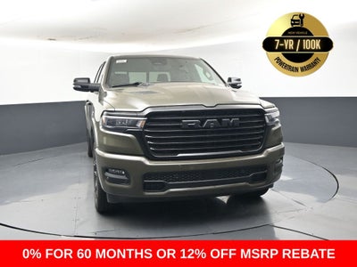 2026 RAM Ram 1500 RAM 1500 LARAMIE CREW CAB 4X4 5'7' BOX