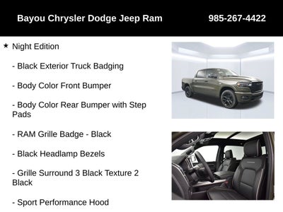 2026 RAM Ram 1500 RAM 1500 LARAMIE CREW CAB 4X4 5'7' BOX