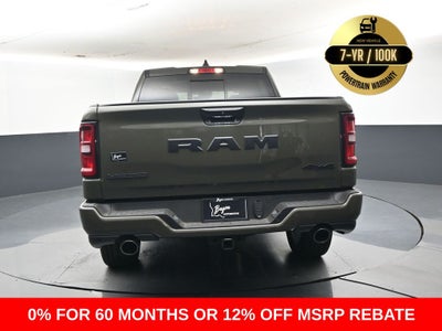 2026 RAM Ram 1500 RAM 1500 LARAMIE CREW CAB 4X4 5'7' BOX