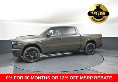 2026 RAM Ram 1500 RAM 1500 LARAMIE CREW CAB 4X4 5'7' BOX