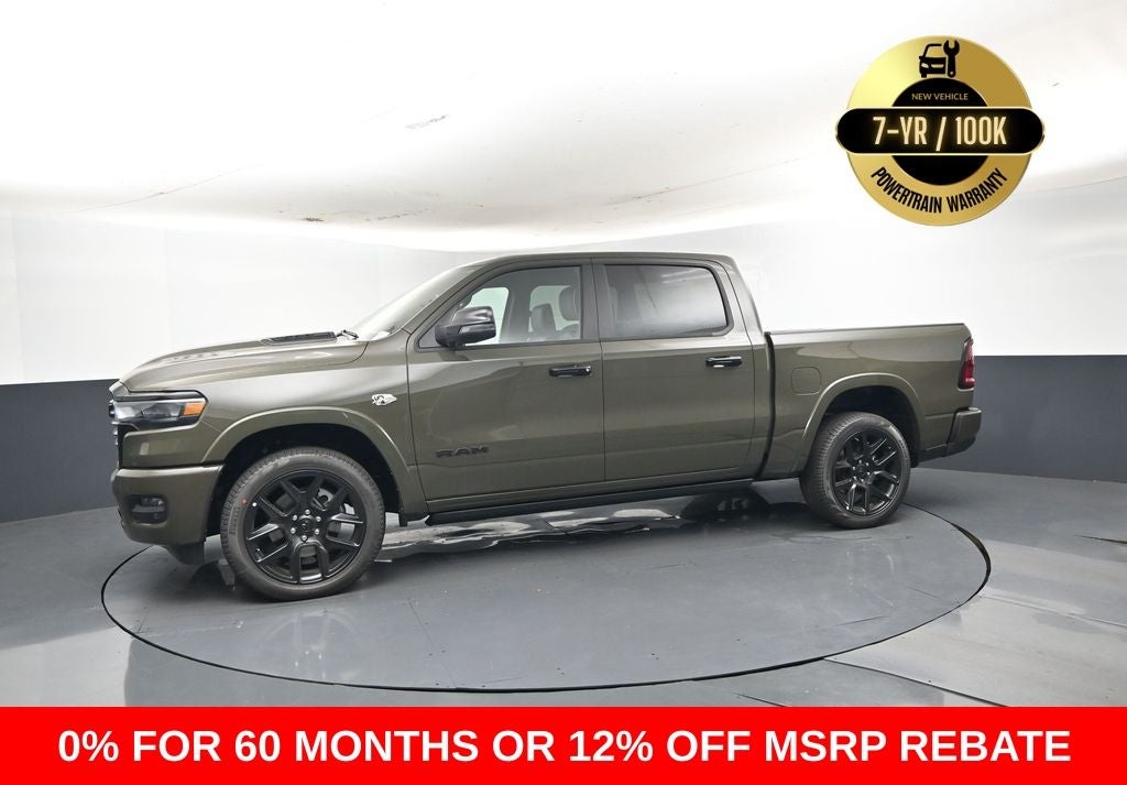 2026 RAM Ram 1500 RAM 1500 LARAMIE CREW CAB 4X4 5'7' BOX