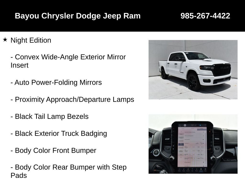 2026 RAM Ram 1500 RAM 1500 LARAMIE CREW CAB 4X4 5'7' BOX