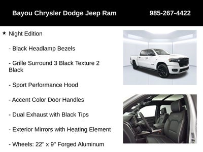 2026 RAM Ram 1500 RAM 1500 LARAMIE CREW CAB 4X4 5'7' BOX