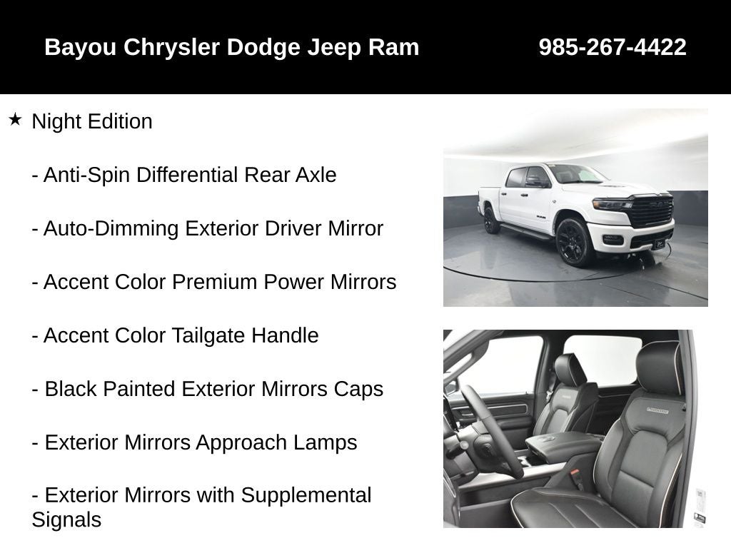 2026 RAM Ram 1500 RAM 1500 LARAMIE CREW CAB 4X4 5'7' BOX