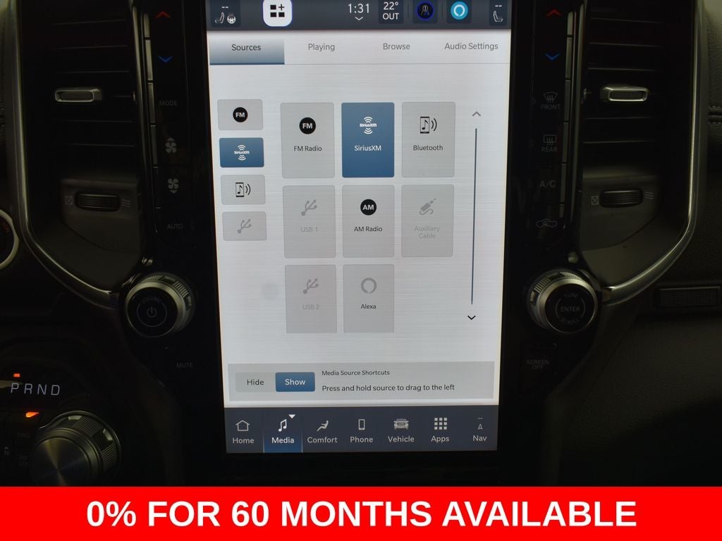 2026 RAM Ram 1500 RAM 1500 LARAMIE CREW CAB 4X4 5'7' BOX