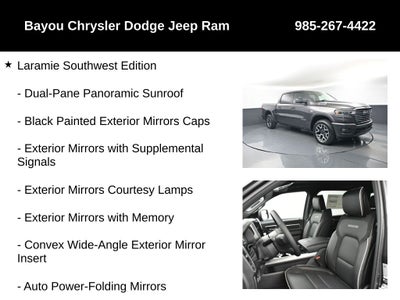 2026 RAM Ram 1500 RAM 1500 LARAMIE CREW CAB 4X4 5'7' BOX